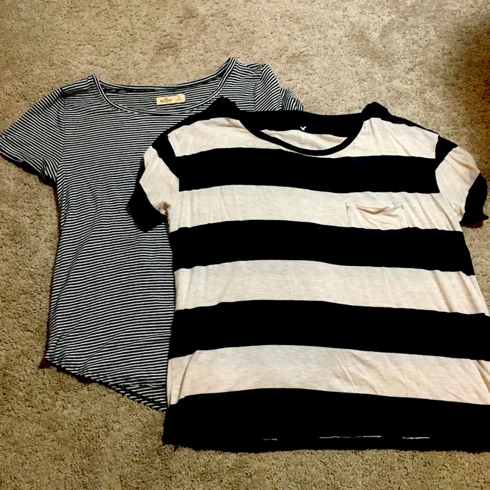 2 Pack Soft & Sexy AE & Soft Hollister Shirt